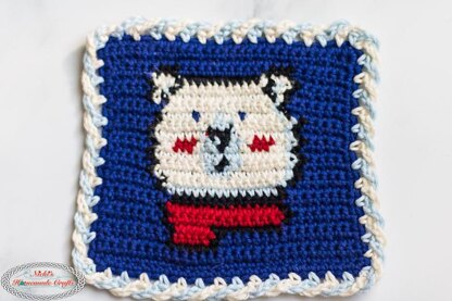 Polar Bear Washcloth