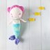 Mio the sleeping mermaid amigurumi crochet pattern by amigurumei
