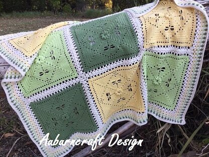 The Dragonfly Patch Blanket