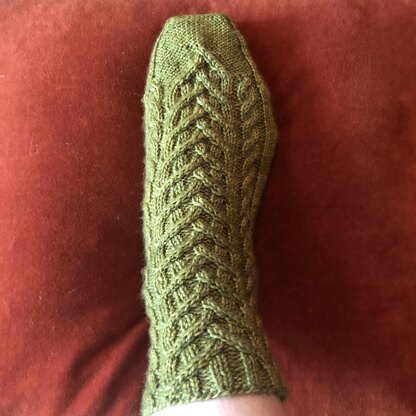 Mighty Cable Socks