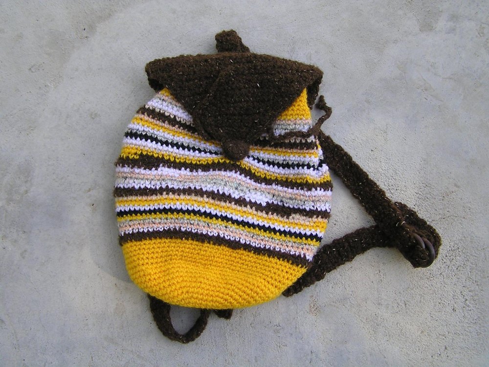 Boho kids backpack Crochet pattern by Pletionica LoveCrafts