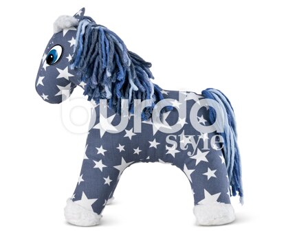 Burda Style Pattern B6495 Stuffed Animal Horse