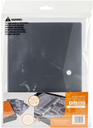 Tonic Studios Large Ring Binder Die Case Refills 3/Pkg - A4 Magnetic Sheets W/Plastic Sleeves