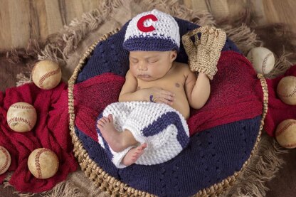 Newborn Baseball Outfit Crochet pattern by Briana K LoveCrafts