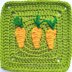 Carrots Granny Square