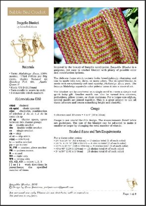 Bargello Blanket