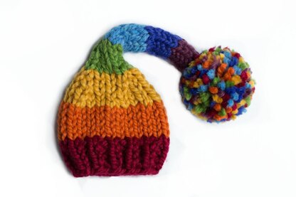 Rainbow Baby Stocking Cap Hat Photography Prop