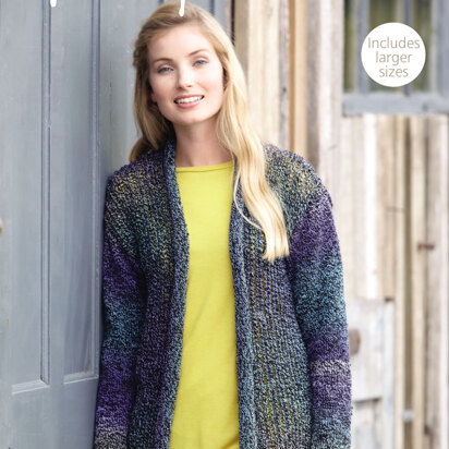 Jacket in Hayfield Illusion DK - 8109 - Downloadable PDF