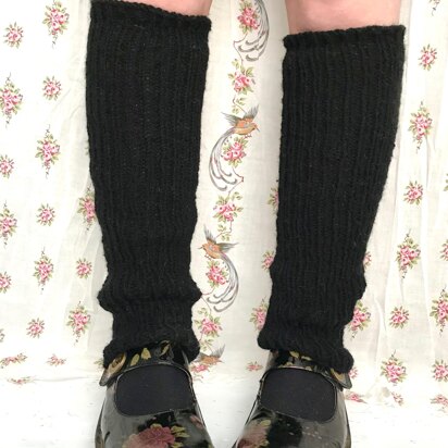 Slouchy Pop Leg Warmers