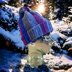 Vertical Stripe Toque, Touque, or Beanie Hat