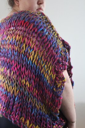 Knitted Rainbow Top