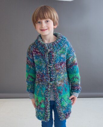 Fair Isle Cardigan in Rico Fashion Elements and Rico Creative Glühwürmchen - 338 - Downloadable PDF