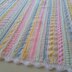 Sherbert Stripes Sampler Baby Blanket