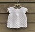 Crochet baby dress - Sylvia Bobble Dress