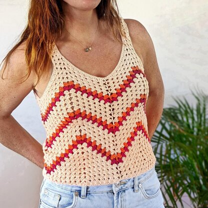 Chevron vest