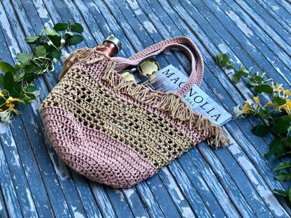 Crochet Boho Grocery Bag