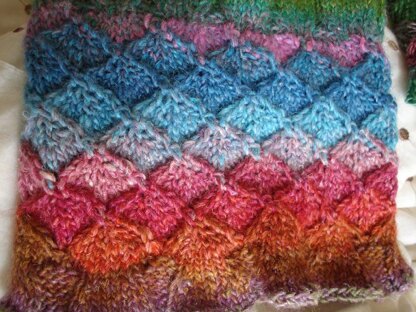 Rainbow Scales Cowl