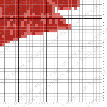 C2C Kiss My Lips Blanket Sexy Hug Graphghan Valentine's Day Throw CROCHET PATTERN