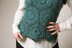 Manyko Vest Crochet PATTERN + video tutorial - Granny Hexagon Gilet with V-Neck and zigzag waistline, UK terms