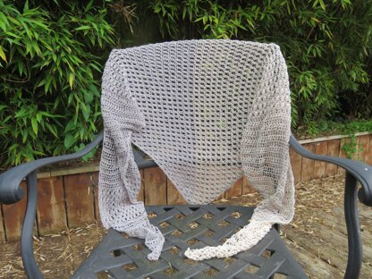 Pebble Beach Light Shawl