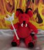 Red Devil Teddy Bear