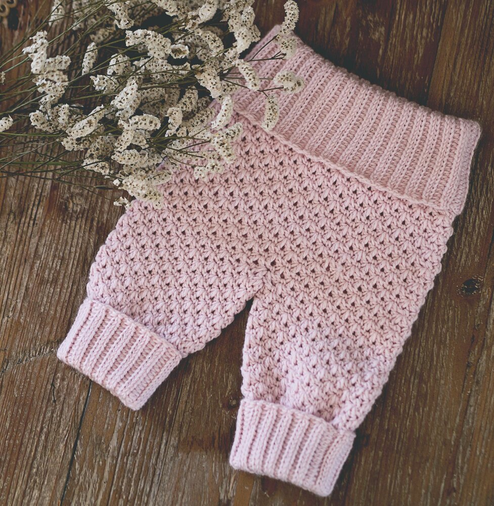 Crochet PATTERN - Shell Stitch Baby Pants Pattern – Posh Patterns