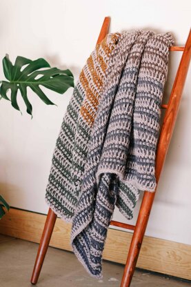 Woven Stripes Throw