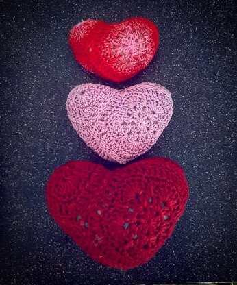Heart with African flowers Heart for Valentine