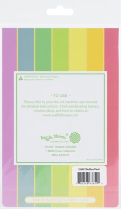 Waffle Flower Crafts Waffle Flower Die - Stars Panel