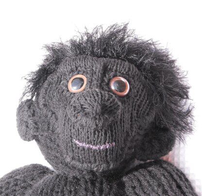 Cilla The Ugly Baby Gorilla Superfast knitting pattern