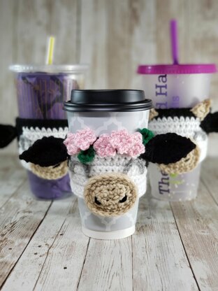 Cow Cup Cozy