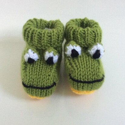 Frog baby boots