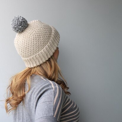 Moss Stitch Hat