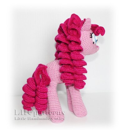 Pinkie Pie Pony Horse Crochet Pattern