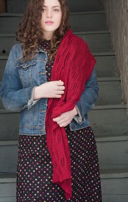 Tumbling Blocks Shawl