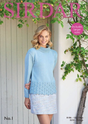 Sweater in Sirdar No.1 - 8049 - Downloadable PDF