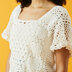 Datura Bloom Top - Free Crochet Pattern in Paintbox Yarns Cotton DK - Free Downloadable PDF