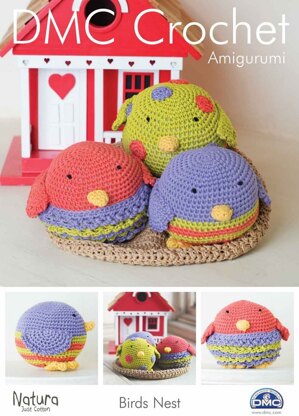 Bird's Nest Toy in DMC Natura Just Cotton - 15097L/2