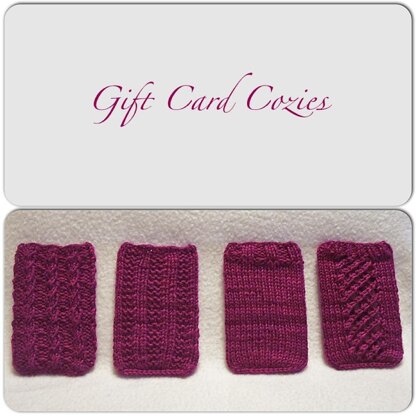 Gift Card Cozies