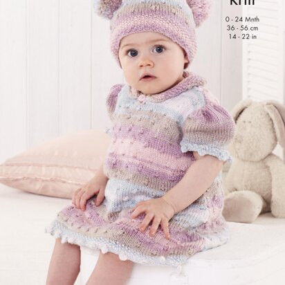 Baby Set in King Cole Beaches DK - 5631 - Downloadable PDF