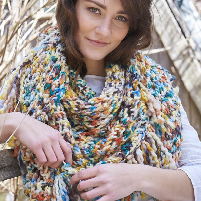 Papavero Shawl in Berroco Coco - Downloadable PDF