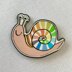 Bothy Threads Rainbow Snail Needle Minder