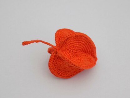 Crochet Physalis (Chinese lantern)