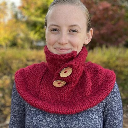 Last Minute Invite Cowl - knitting pattern