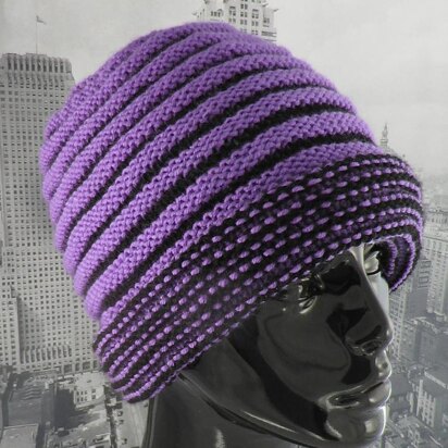 Reversible Double Cuff Beanie Hat