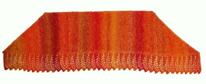 Cascade Yarns W732 Solar Wave Shawl (Free)