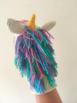 Uli the Unicorn Hand Puppet