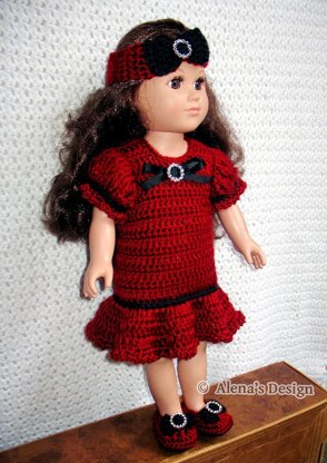 Holiday Doll Outfit