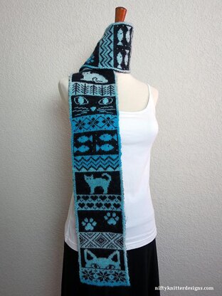 Cat Season Scarf