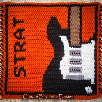 Musical Magic mosaic square - Strat